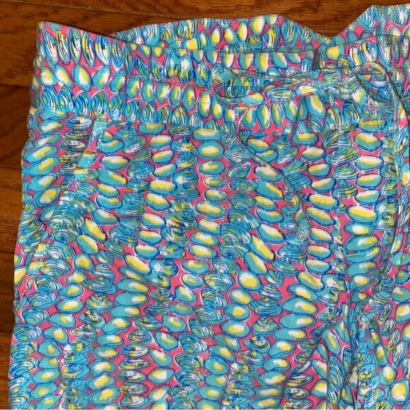 Lilly Pulitzer Preppy Coastal Wide Leg Clam Bake Print Pippa Palazzo Pant S EUC - Picture 4 of 13